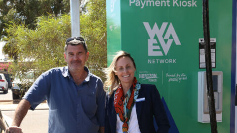 WA EV Network’s first DC fast charger unveiled
