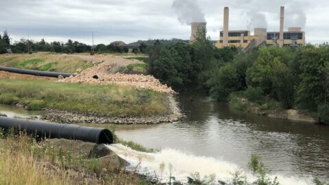 Morwell River Diversion structure repairs close to completion