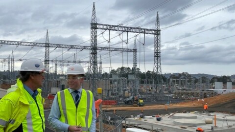 Capacitor banks installed for QNI project